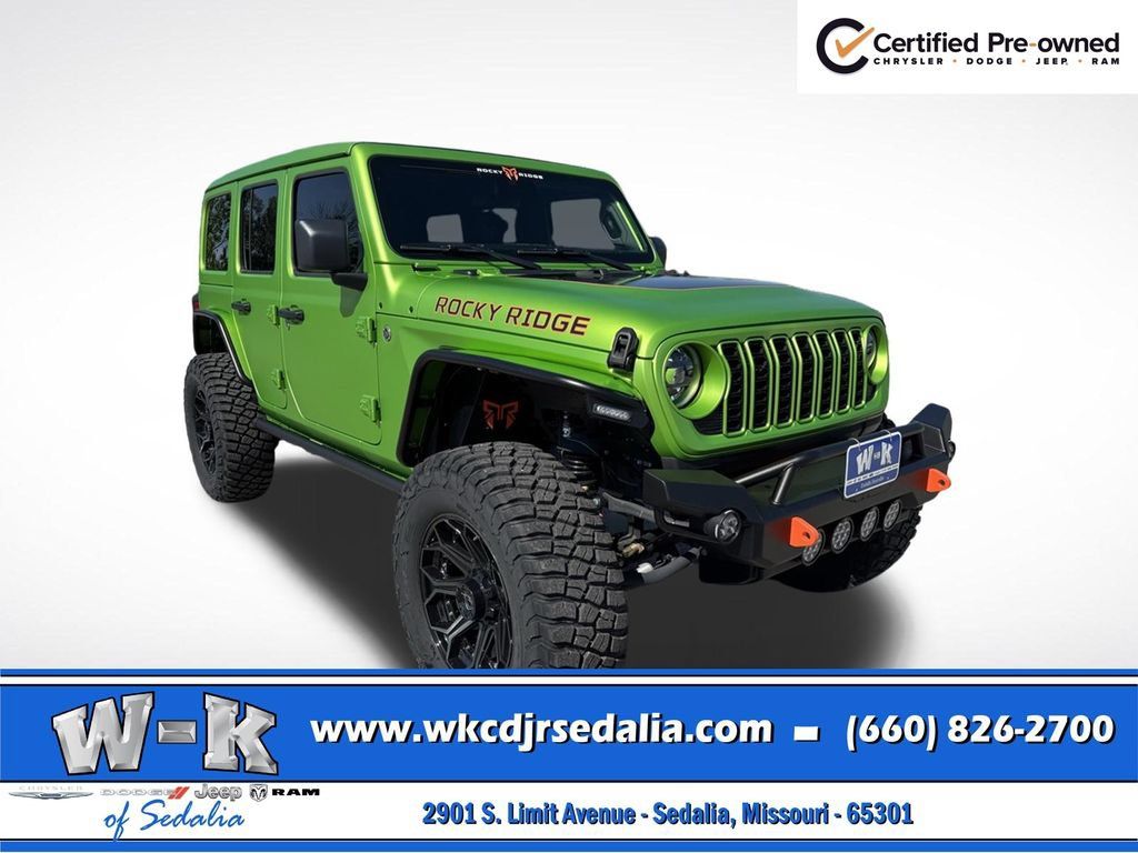 Certified 2025 Jeep Wrangler Unlimited Sport AWD/4WD image 1