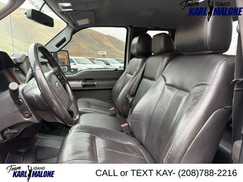 Used 2013 Ford F350 Lariat w/ Lariat Interior Pkg AWD/4WD image 22