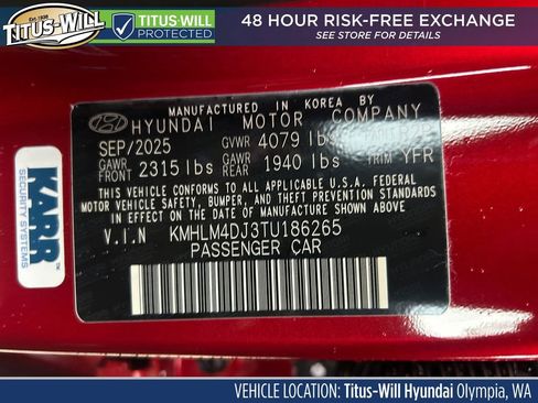 New 2026 Hyundai Elantra Blue image 34