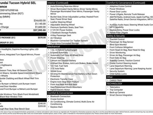 New 2026 Hyundai Tucson SEL w/ Tow & Go Package image 4
