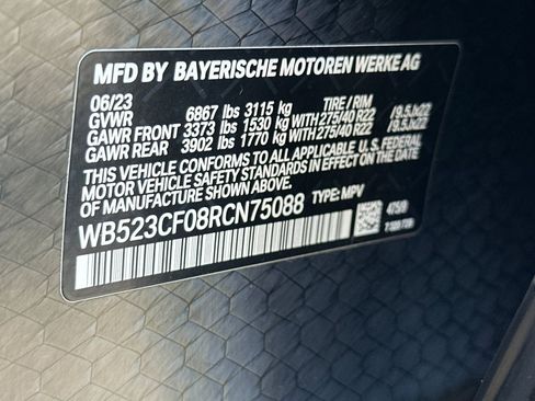 Used 2024 BMW iX xDrive50 w/ Sport Package AWD/4WD image 41