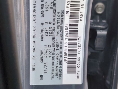 New 2026 MAZDA MAZDA3 Carbon image 34