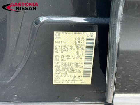 Used 2015 Nissan Frontier PRO-4X w/ Pro-4x Luxury Package image 42