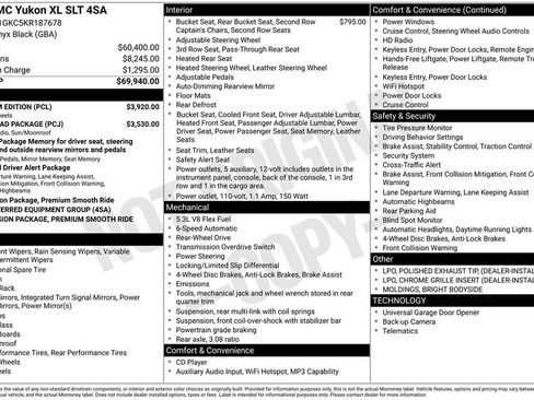 Used 2019 GMC Yukon XL SLT w/ Premium Edition RWD image 4