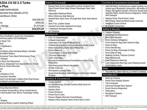 Used 2023 MAZDA CX-50 2.5 Turbo w/ Premium Plus Pkg image 5