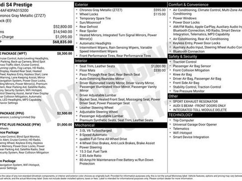 Used 2023 Audi S4 Prestige w/ Prestige Package image 4