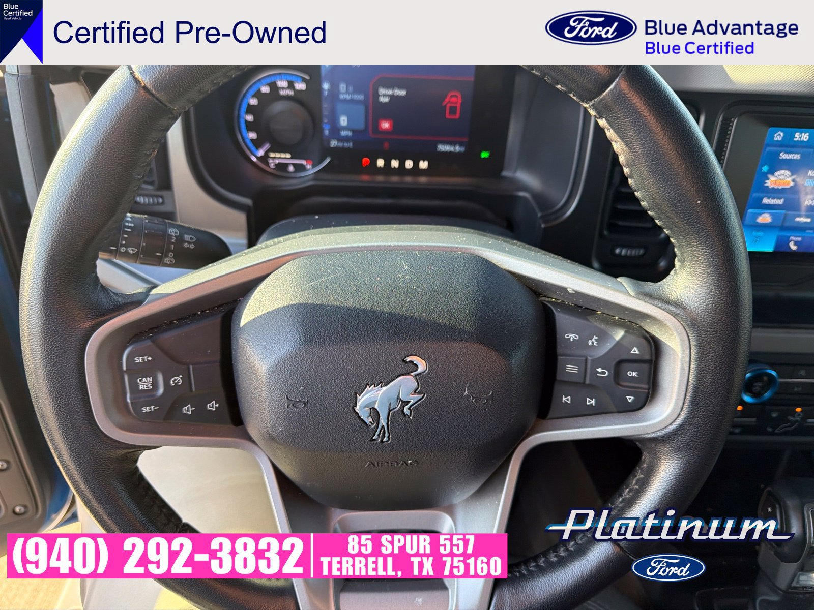 Used 2022 Ford Bronco Black Diamond w/ Sasquatch Package AWD/4WD image 20