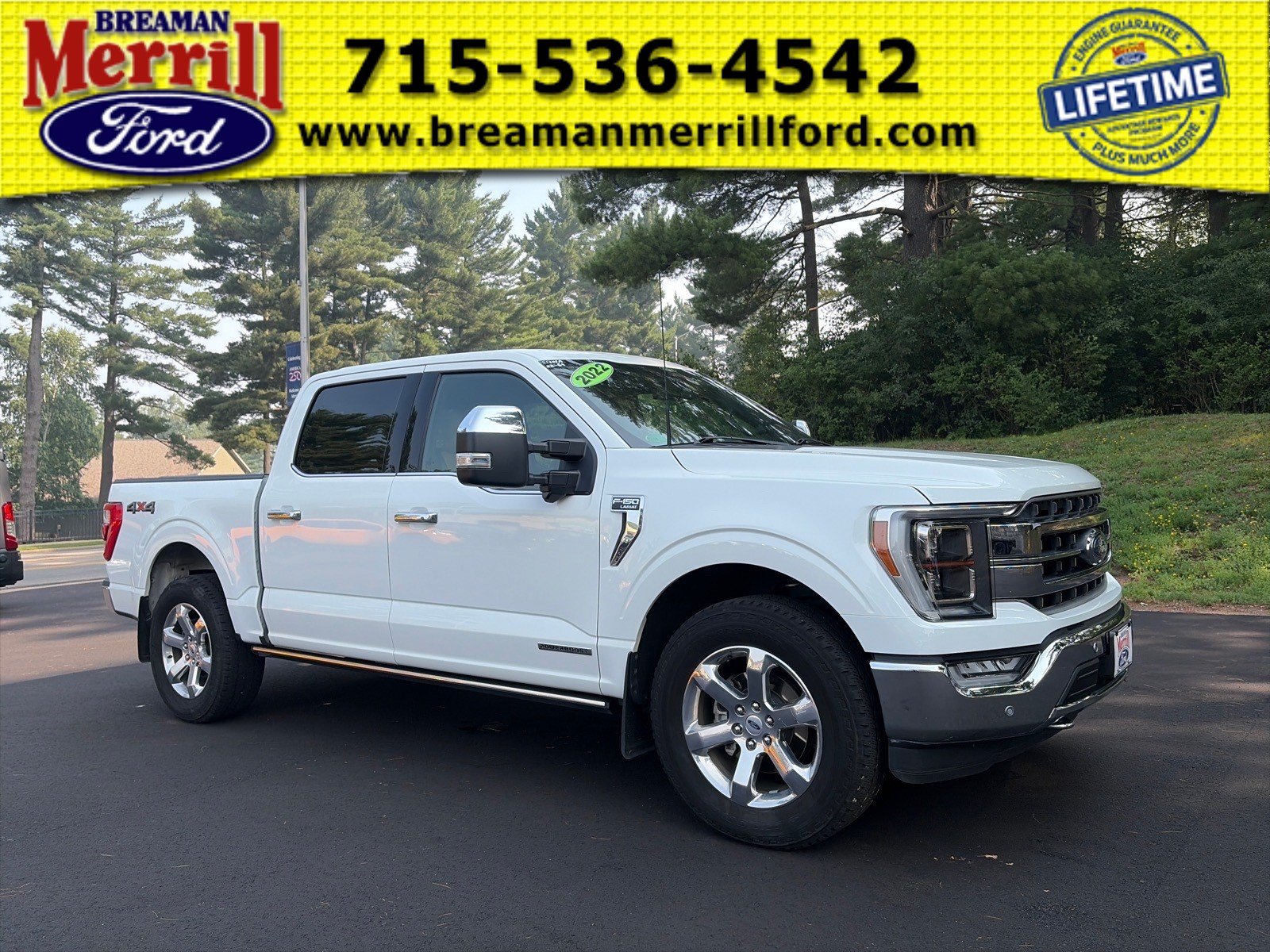 Used 2022 Ford F150 Lariat w/ Equipment Group 502A High AWD/4WD image 1
