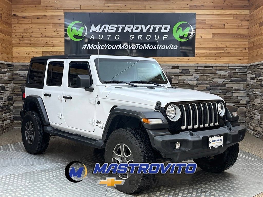 Used 2021 Jeep Wrangler Unlimited Sport AWD/4WD image 1
