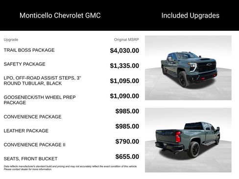 New 2026 Chevrolet Silverado 2500 LT w/ Trail Boss Package image 5