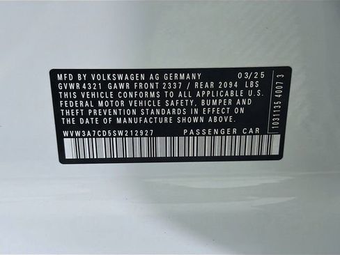 New 2025 Volkswagen GTI SE image 33