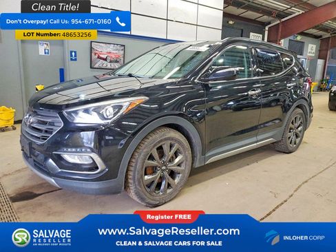 Used 2017 Hyundai Santa Fe Sport w/ 2.0T Ultimate Tech Package 05 image 1