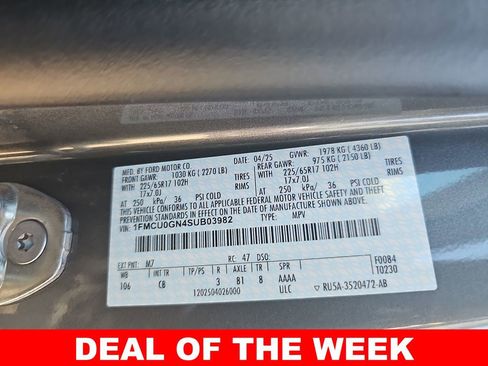 Used 2025 Ford Escape Active image 41