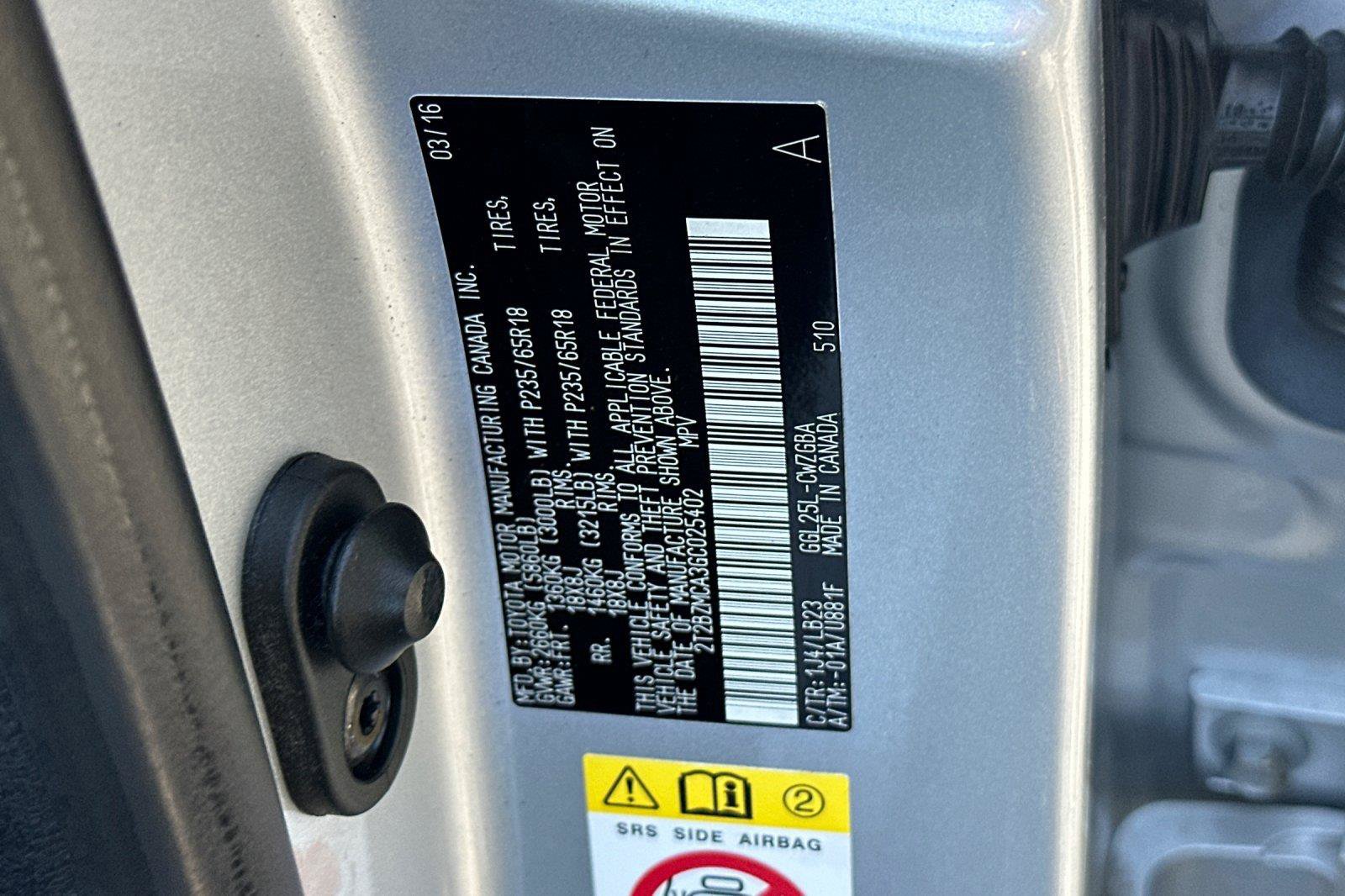 Used 2016 Lexus RX 350 AWD w/ Premium Package image 27