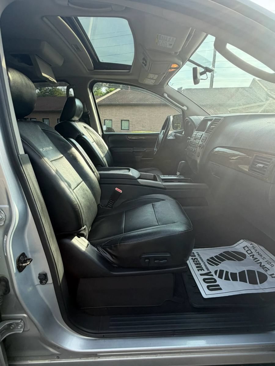 Used 2011 Nissan Armada Platinum w/ 2nd Row Captain Seat Pkg AWD/4WD image 12