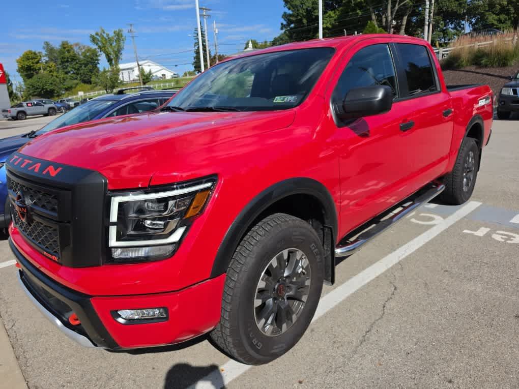 Certified 2023 Nissan Titan PRO-4X w/ Off Road Protection Package AWD/4WD image 1