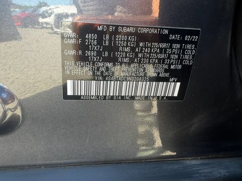 Used 2022 Subaru Outback Premium AWD/4WD image 30