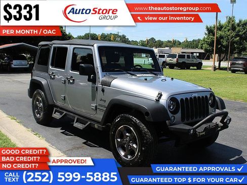 Used 2015 Jeep Wrangler Unlimited Sport w/ Quick Order Package 24S AWD/4WD image 4
