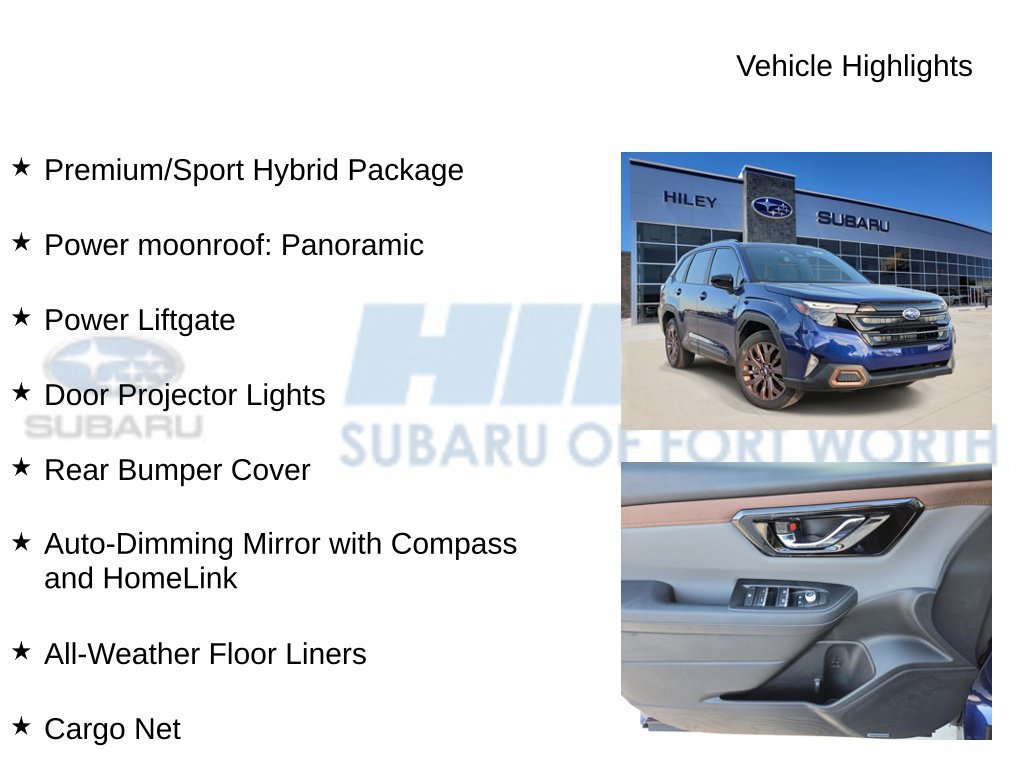 New 2026 Subaru Forester Sport AWD/4WD image 5
