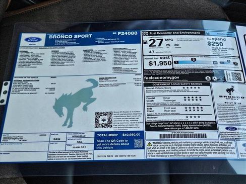New 2025 Ford Bronco Sport Outer Banks w/ Outer Banks Tech Package+ AWD/4WD image 18