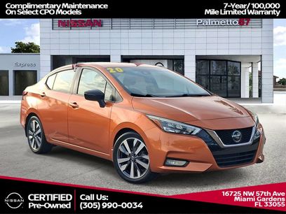 Certified 2020 Nissan Versa SR