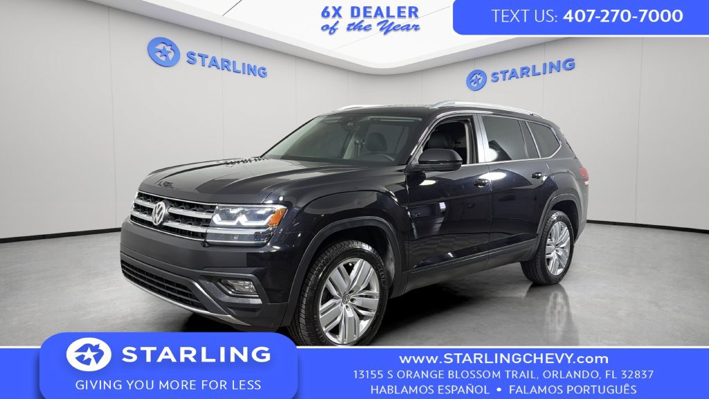 Used 2019 Volkswagen Atlas SE w/ Panoramic Sunroof Package FWD image 1