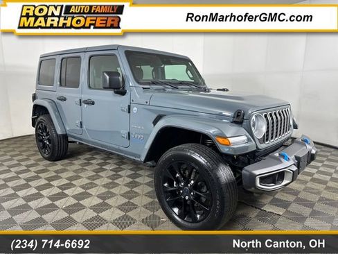 Used 2024 Jeep Wrangler Sahara 4xe w/ Technology Group image 1
