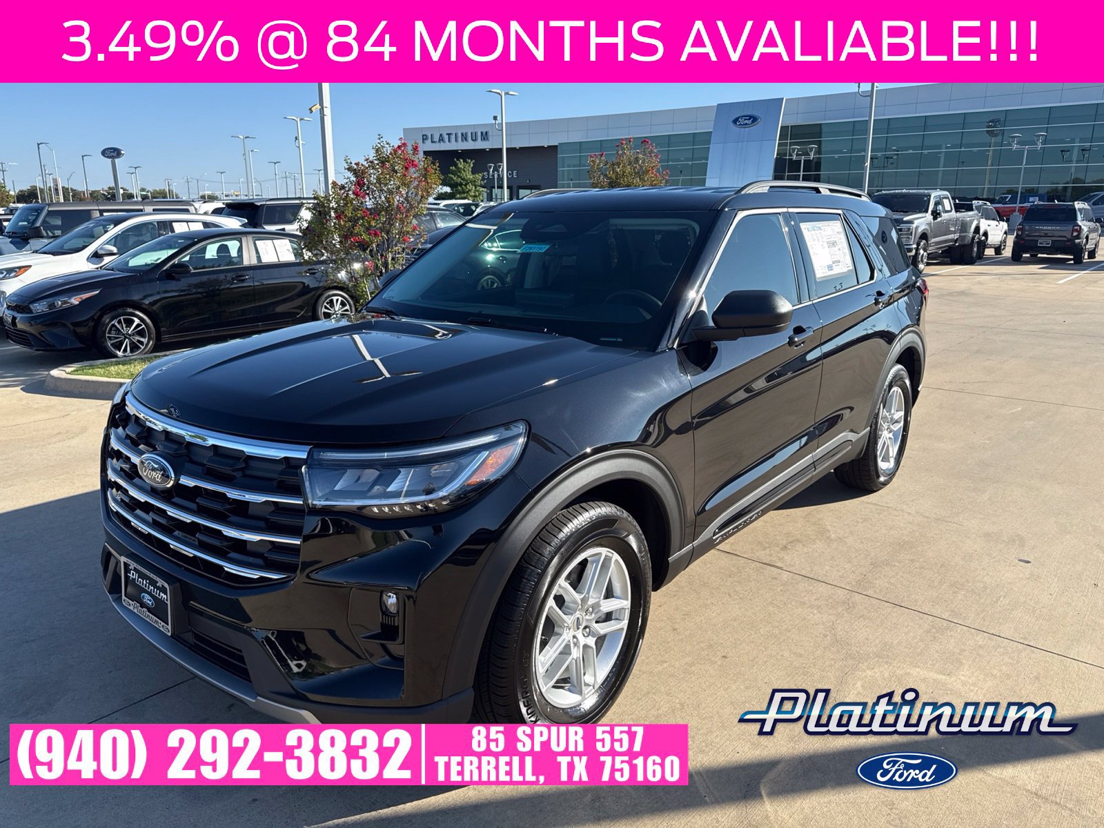 New 2026 Ford Explorer Active w/ Active Comfort Package RWD 360° Tour