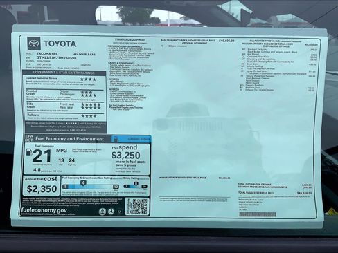 New 2026 Toyota Tacoma SR5 AWD/4WD image 22