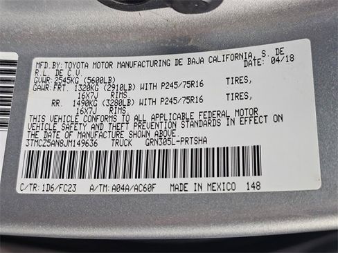 Used 2018 Toyota Tacoma SR5 image 36