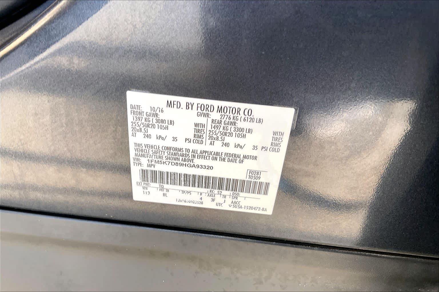 Used 2017 Ford Explorer XLT w/ Equipment Group 202A FWD image 36