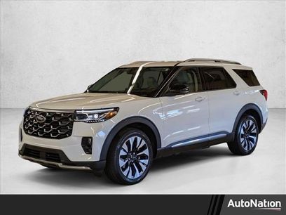 Certified 2025 Ford Explorer Platinum w/ LUX Leather Package