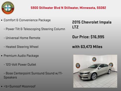 Used 2015 Chevrolet Impala LTZ image 10