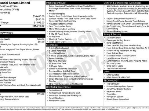 Used 2022 Hyundai Sonata Limited FWD image 8