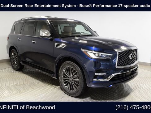 Used 2023 INFINITI QX80 Sensory w/ All-Season Package AWD/4WD image 1