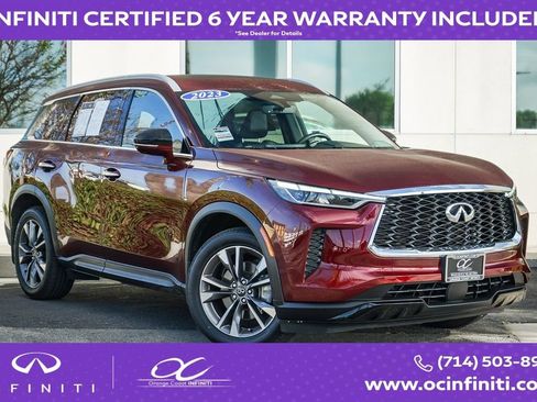 Certified 2023 INFINITI QX60 Luxe w/ Cargo Package image 1