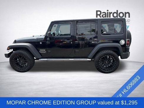 Used 2017 Jeep Wrangler Unlimited Sport w/ Quick Order Package 24S AWD/4WD image 4