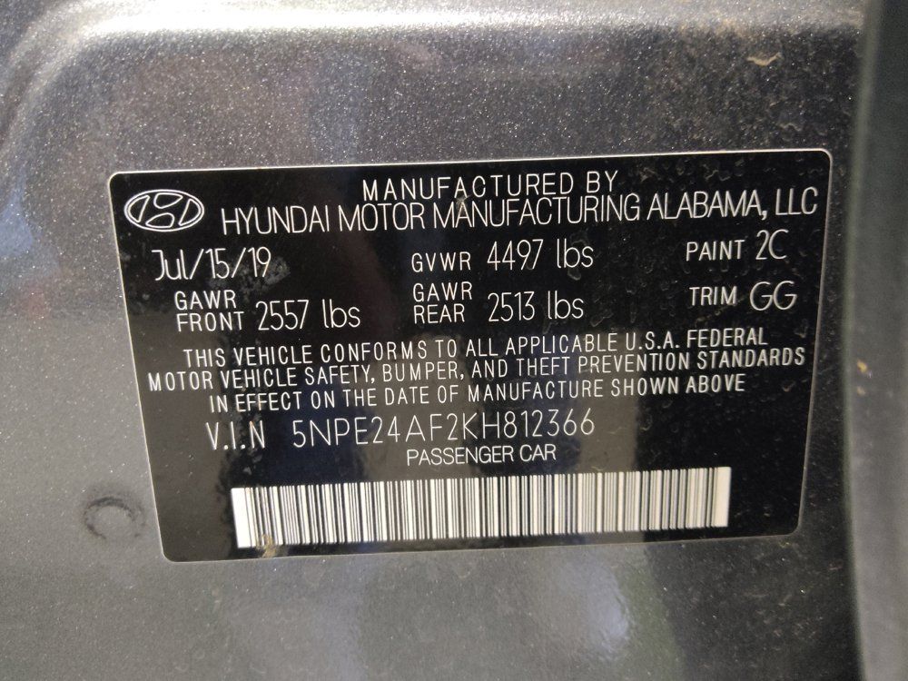 Used 2019 Hyundai Sonata SE FWD image 33