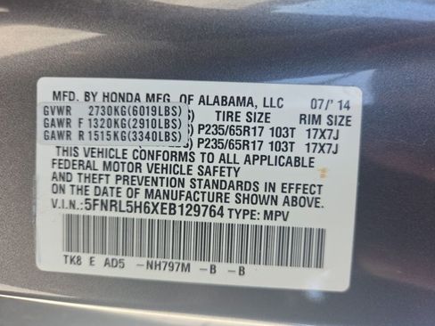 Used 2014 Honda Odyssey EX-L image 21