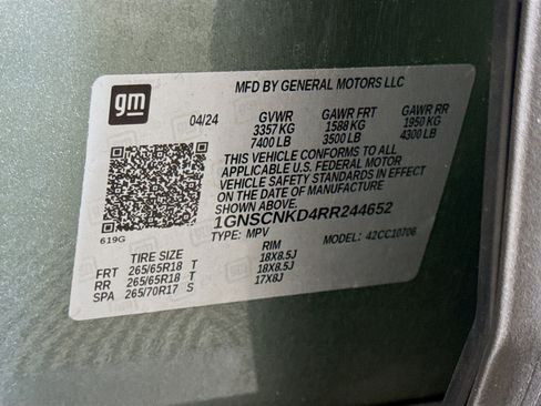 Used 2024 Chevrolet Tahoe LT image 40