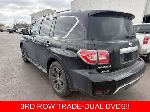 Used 2020 Nissan Armada Platinum w/ Captain's Chairs Package image 2