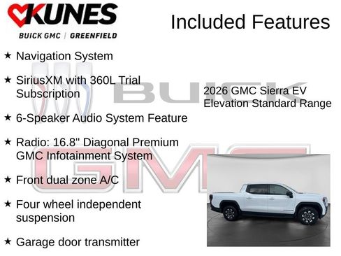 New 2026 GMC Sierra EV Elevation AWD/4WD image 3