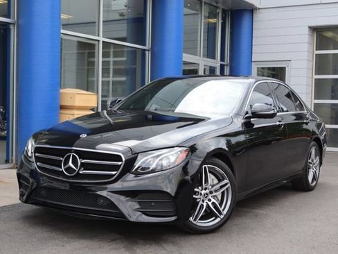 Used 2019 Mercedes-Benz E 450 4MATIC Sedan w/ Premium Package image 1