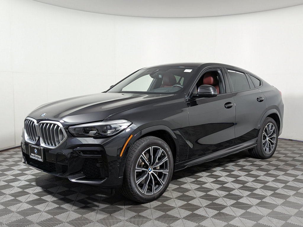Certified 2022 BMW X6 xDrive40i w/ M Sport Package AWD/4WD image 1
