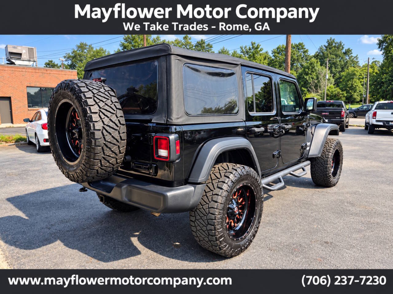 Used 2018 Jeep Wrangler Unlimited Sport S AWD/4WD image 4