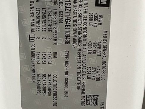 Used 2014 GMC Savana 3500 LT w/ LT Preferred Equipment Group image 26