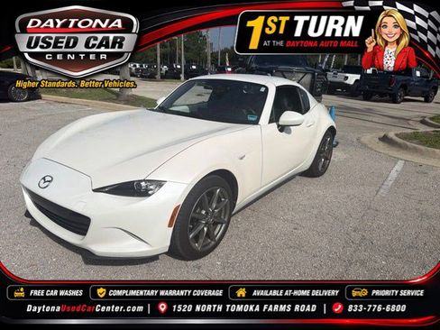 Used 2020 MAZDA MX-5 Miata RF Grand Touring RWD image 1