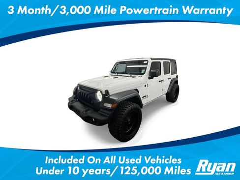 Used 2021 Jeep Wrangler Unlimited Sport AWD/4WD image 1