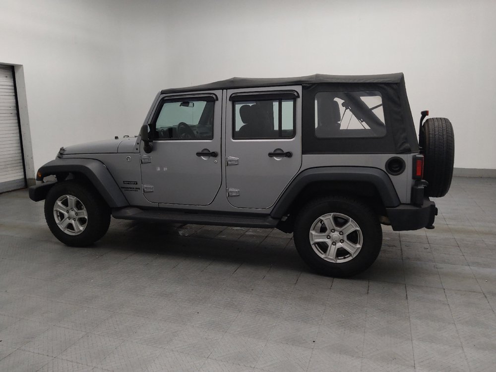 Used 2015 Jeep Wrangler Unlimited Sport w/ Connectivity Group AWD/4WD image 3
