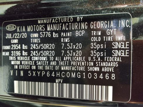 Used 2021 Kia Telluride S FWD image 33